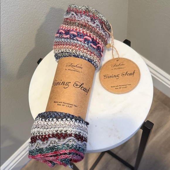 Fashion By Mirabeau Accessories - Zashhom Multicolor Knit Scarf